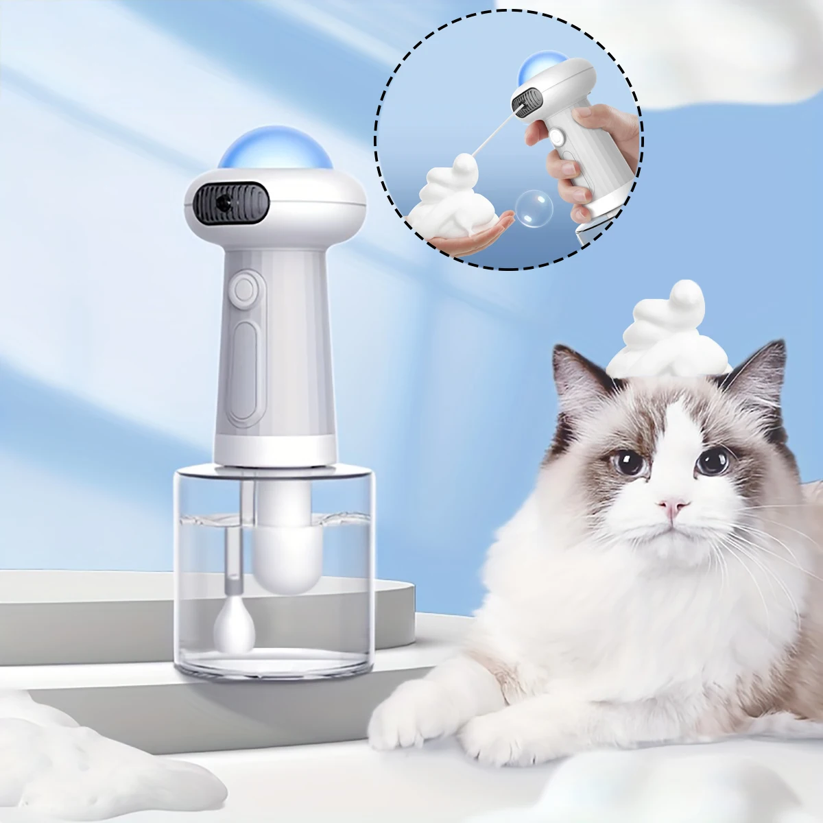 kf-Sf0f0d3f8e2bc4eaa958bc24569f5f88cP-Pet-Automatic-Foam-Making-Machine-Magnetic-Charging-Smart-Dog-Soap-Dispenser-For-Cat-Shower-Accessories