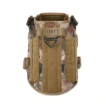 Black Tactical Dog Harness & Bungee Leash - Image 4