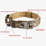 Tactical Metal Buckle Tactical Dog Collar - Image 3
