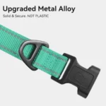 Metal D-Ring L Reflective Neoprene Dog Collar - Image 3