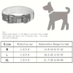 Medium to Large Adjustable Nylon Tactical Dog Collar - Image 5