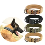Medium to Large Adjustable Nylon Tactical Dog Collar