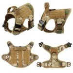 1050D Tactical Dog Harness & Leash Set - Image 3