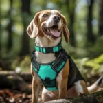 Metal D-Ring L Reflective Neoprene Dog Collar - Image 2