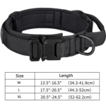 Military Nylon Dog Collar With Handle - Image 6