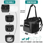 Soft-Sided Ventilated Carrier Backpack Max 18 lbs - Image 3