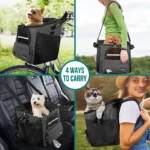 Soft-Sided Ventilated Carrier Backpack Max 18 lbs - Image 6