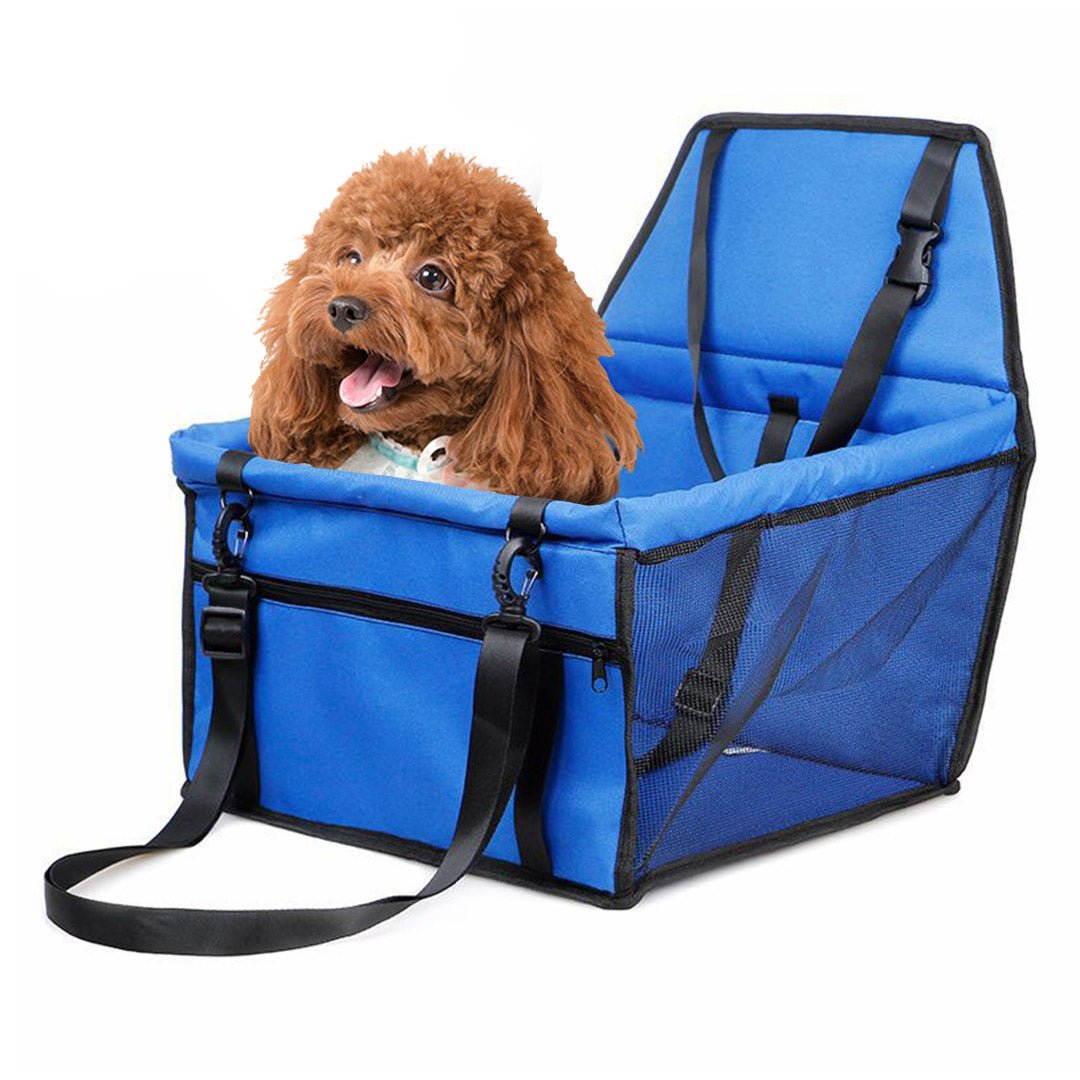 000_f8882359-88b9-48d1-9921-c92d903cc9c7.jpg Waterproof Car Seat Breathable Dog Carrier Bag - Blue - Image 1