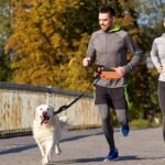 Orange Adjustable Hands-Free Dog Leash - Image 2