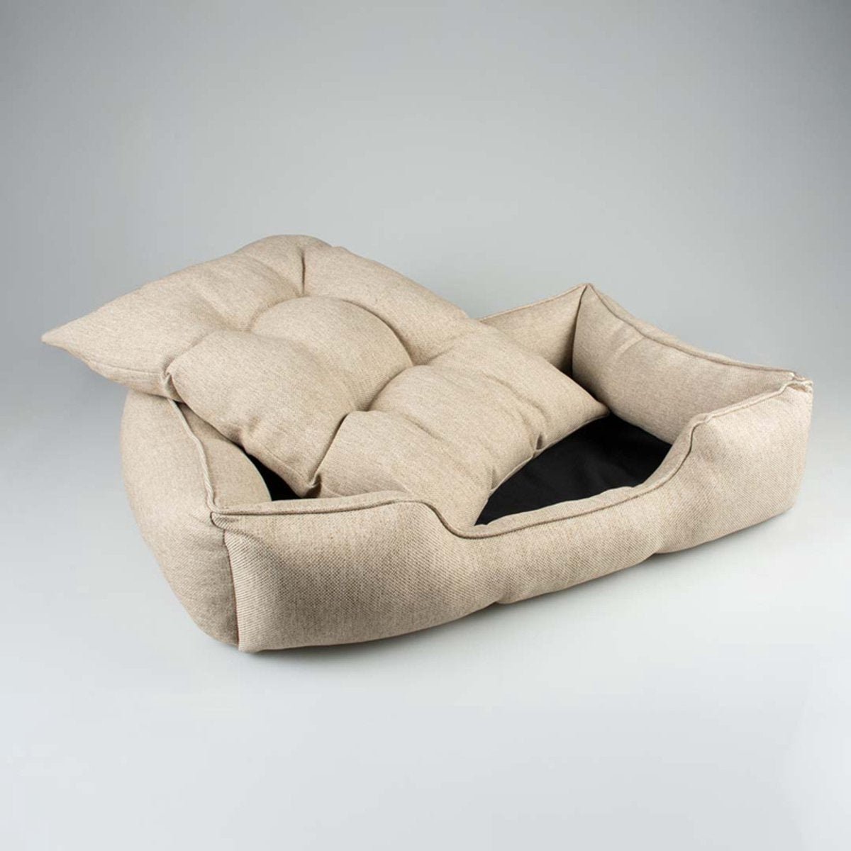 1200x1200_5a4ccaca-5405-4d19-b95b-394e00f651eb.jpg Duratex dog bed beige s-60x45x16cm - Image 1