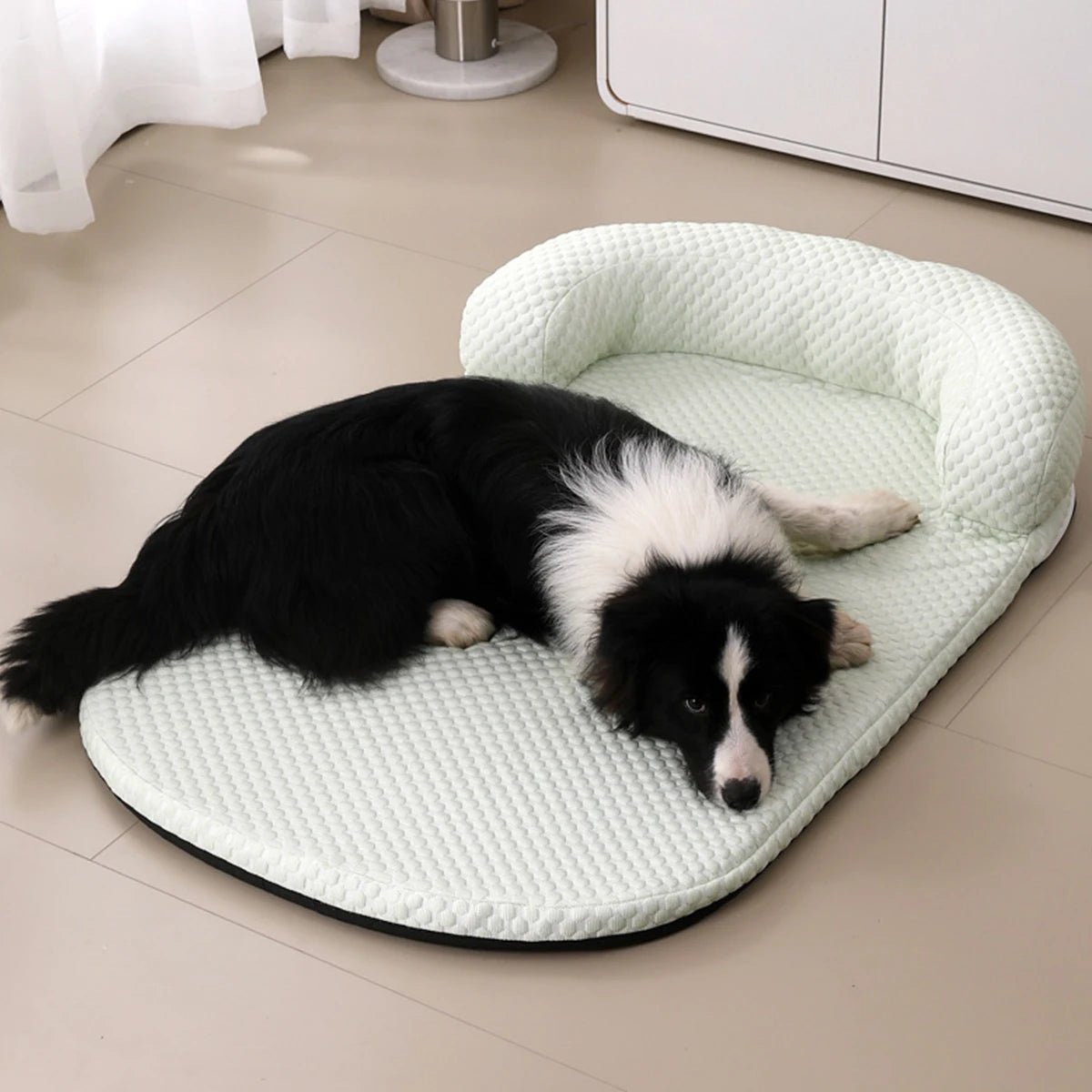 Breathable-Large-Dog-Bed-with-Pillow-Ice-Silk-Fabric-cashymart-41392400138518.jpg Breathable Large Dog Bed with Pillow Ice Silk Fabric - Image 1