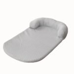 Breathable Large Dog Bed with Pillow Ice Silk Fabric - Image 17
