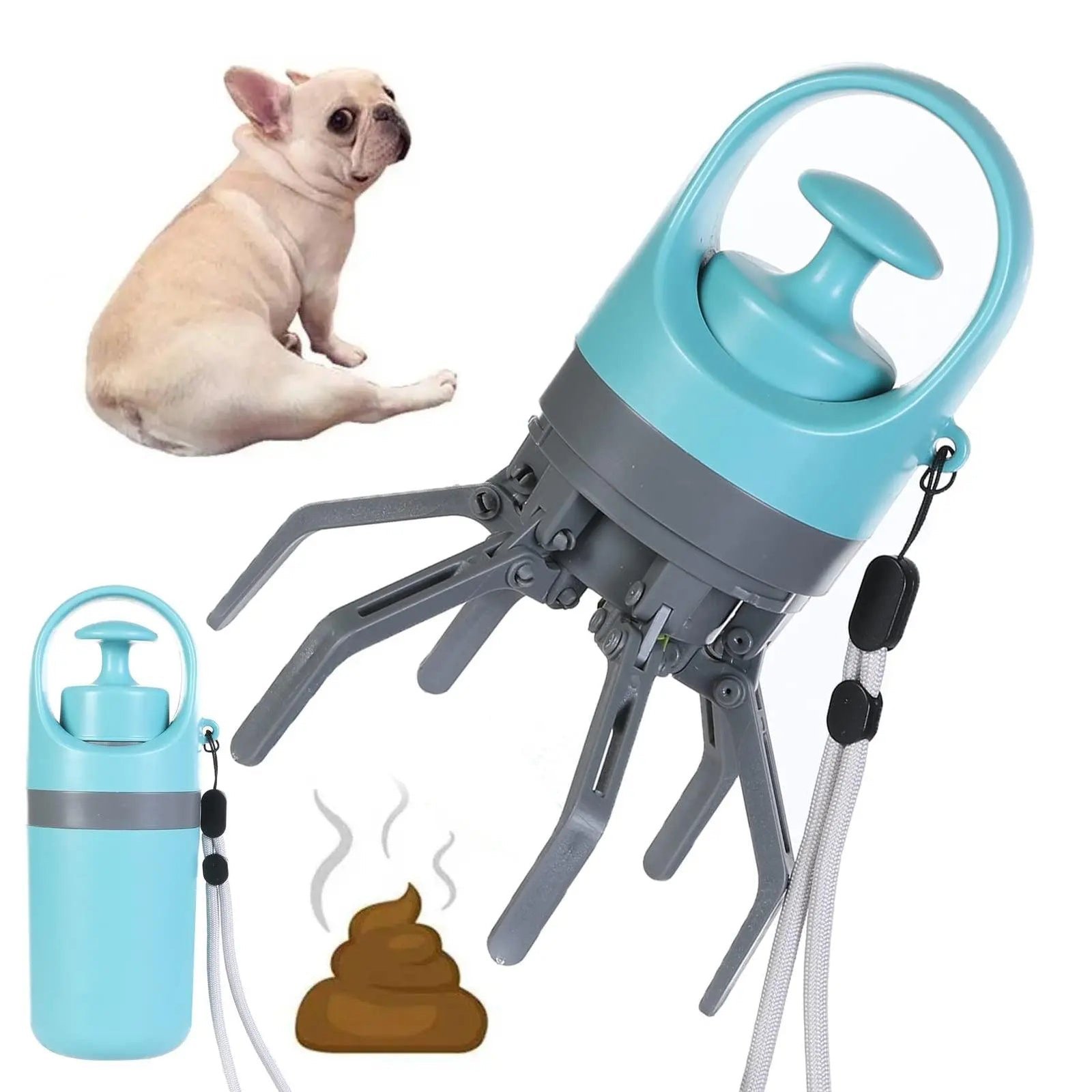 Dog-Pooper-Scooper-With-Built-in-Poop-Bag-cashymart-35293038575894.jpg Dog Pooper Scooper With Built-in Poop Bag - Image 1