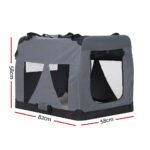 Portable Soft Crate Dog Carrier 82x58CM XL - Image 2