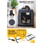Portable Soft Crate Dog Carrier 82x58CM XL - Image 5