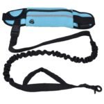 Reflective Sports Belt Bag Leash Set - Sky Blue - Image 2