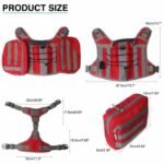 Adjustable Black Camouflage Saddle Bag Harness -  Outdoor - Image 2