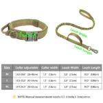 Nylon Tactical Dog Harness, Collar & Leash - Image 4