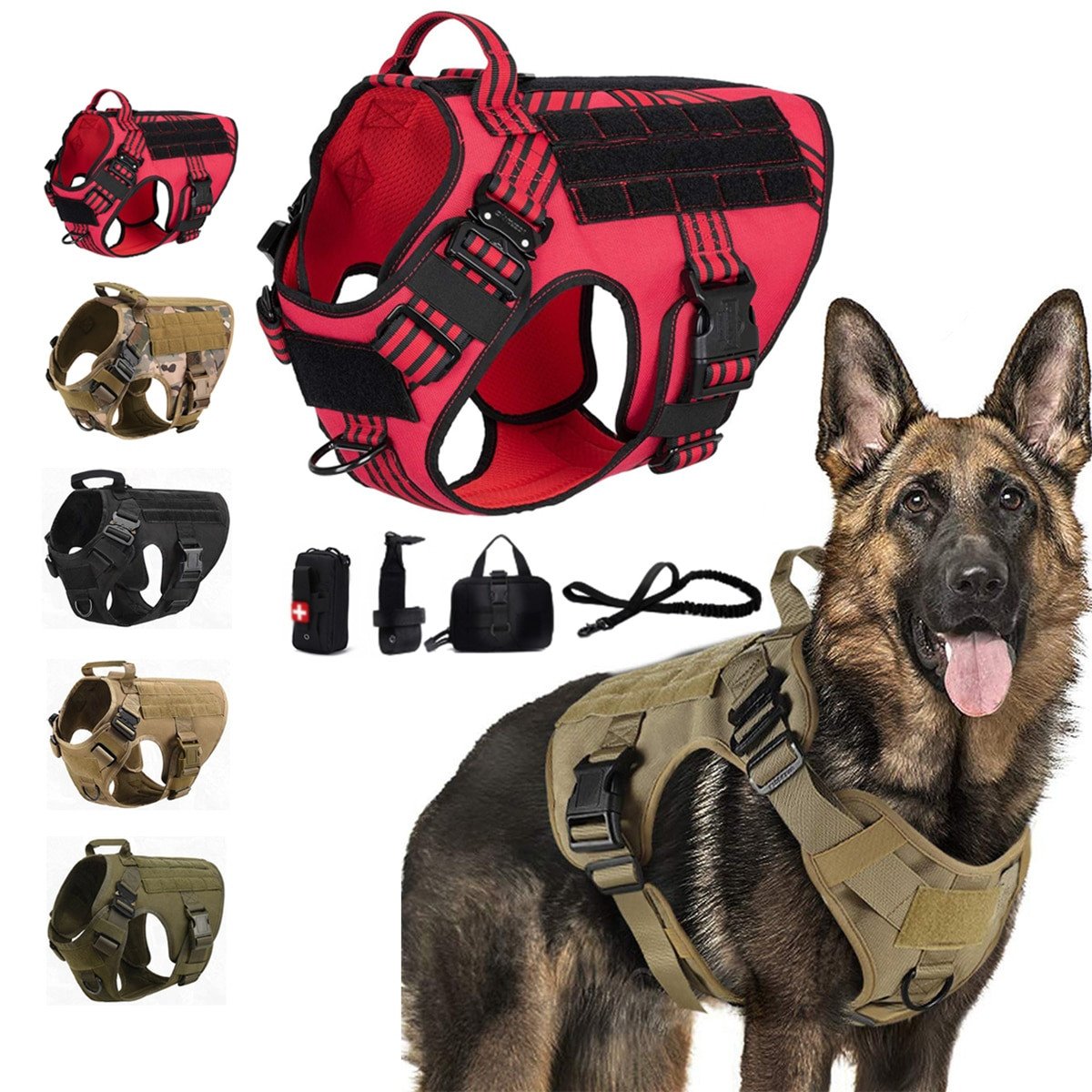 file-47.jpg Military Tactical Dog Harness - Image 1