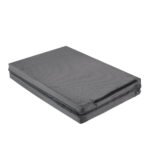 Foldable Dog Bed Grey XX-Large