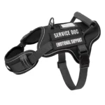 Adjustable Tactical Dog Harness with Reflective Straps, Control Handle & Removable Patches - Image 2