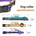 Waterproof Dog Collar with Reinforced Control Handle & Heavy-Duty D-Ring - Image 6