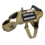 Adjustable Tactical Dog Harness with Reflective Straps, Control Handle & Removable Patches - Image 4