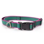 Waterproof Dog Collar with Reinforced Control Handle & Heavy-Duty D-Ring