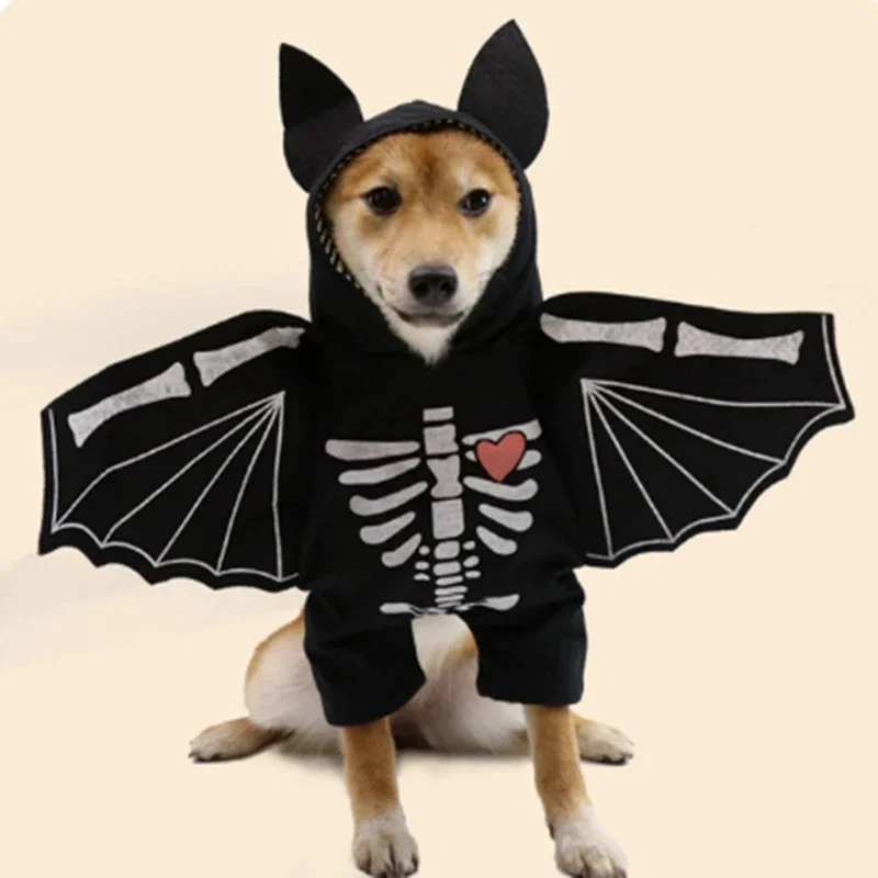 kf-S48a29b6209ae4d7ab4af7b5033739f92B Cloth Bat Costume for Dogs in Four Sizes up to 11 kg - Image 1