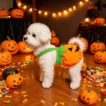 Cartoon Pumpkin Overalls for Pets with Adjustable Fit