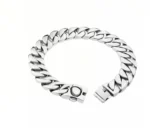 Cuban Chain Dog Collar 316 Stainless Steel in Gold or Silver - Image 2